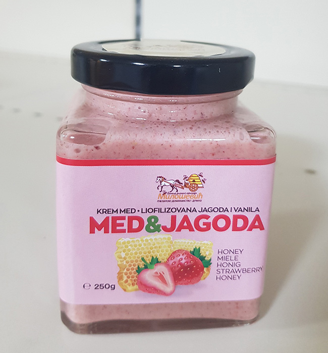 Krem Med & jagoda